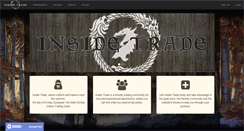 Desktop Screenshot of inside-trade.com